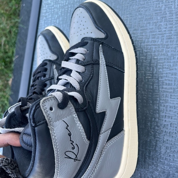 Kool Kiy Reves Black and Gray Men's Sneakers - Picture 1 of 4